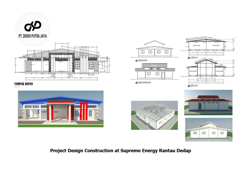 Jasa Desain Konstruksi Bangunan Gedung dan Rumah Muara Enim, Lahat