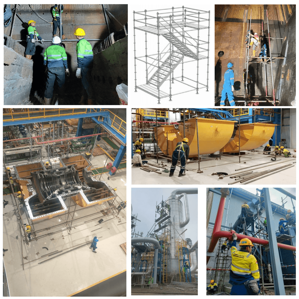 Jasa Rental Scaffolding untuk Industri dan Konstruksi di Muara Enim, Lahat, dan Prabumulih