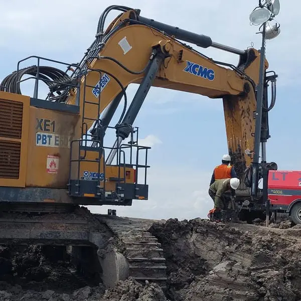 Project Pemasangan Fast Fill di unit EX XCMG XE 1250